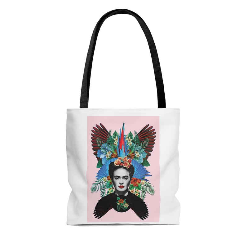 Frida Khalo Floral Tote Bag