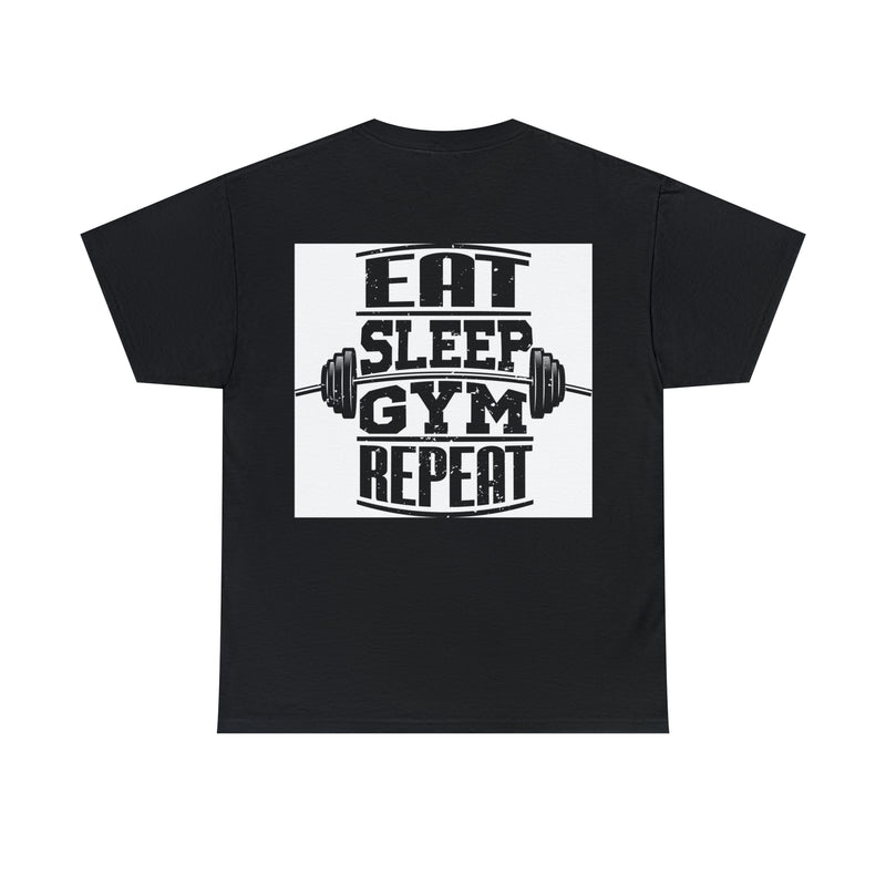 Gym T-Shirt Eat Sleep Gym Repeat