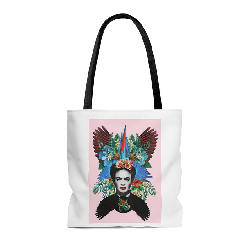 Frida Khalo Floral Tote Bag