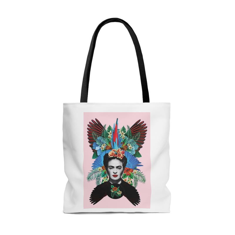 Frida Khalo Floral Tote Bag