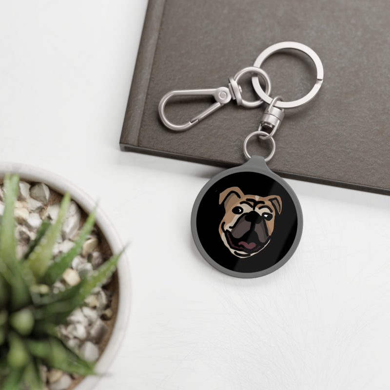 Bulldog Keyring