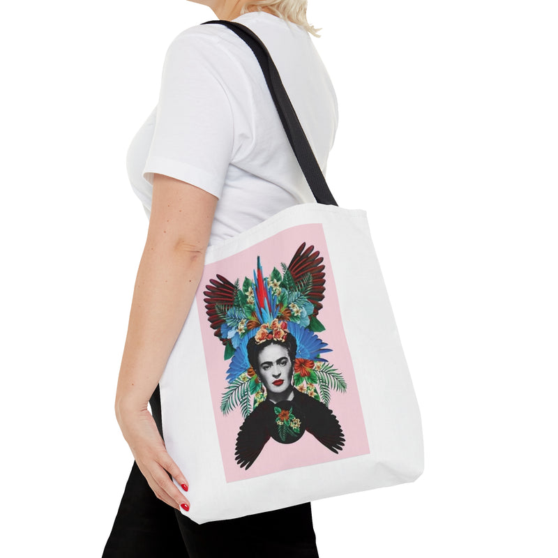 Frida Khalo Floral Tote Bag