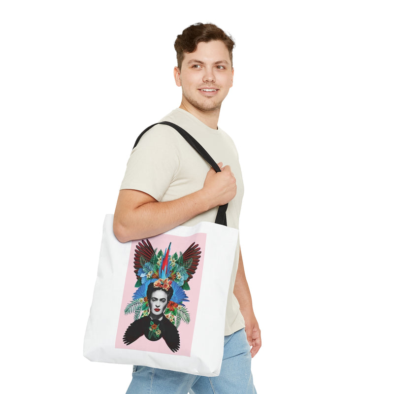 Frida Khalo Floral Tote Bag