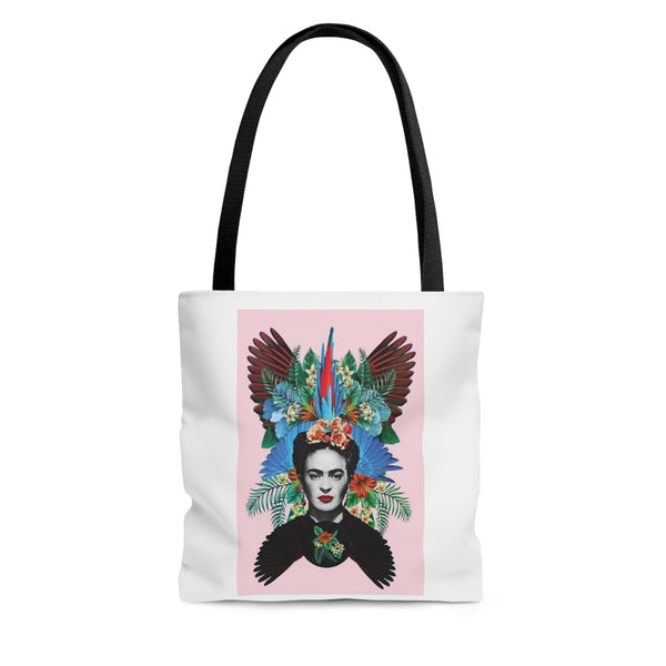 Frida Khalo Floral Tote Bag