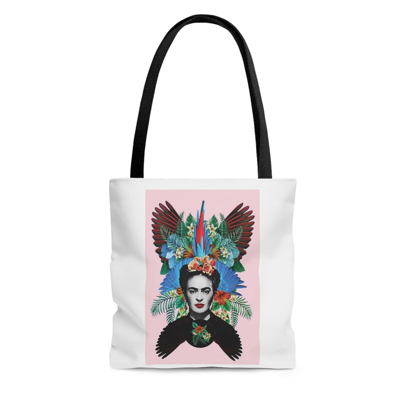 Frida Khalo Floral Tote Bag