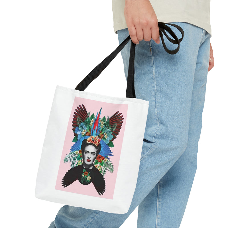 Frida Khalo Floral Tote Bag