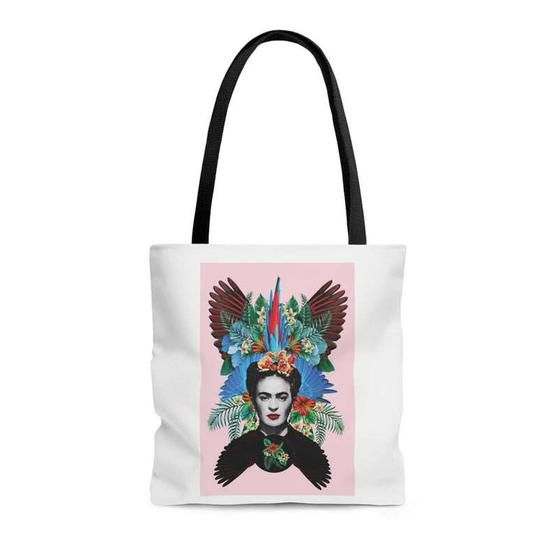 Frida Khalo Floral Tote Bag